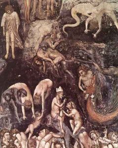 Last Judgment (detail 17) 1306 by Giotto Di Bondone