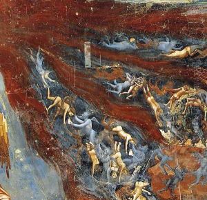 Last Judgment (detail 11) 1306 by Giotto Di Bondone
