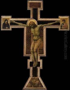 Crucifix 1290-1300 by Giotto Di Bondone