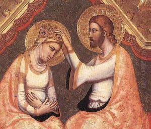 Baroncelli Polyptych (detail 1) c. 1334 by Giotto Di Bondone