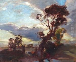 Evening Landscape by Charles Hodge Mackie