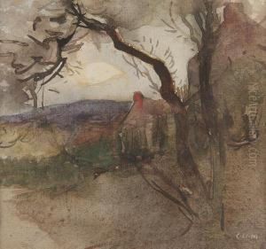 Evening by Charles Hodge Mackie