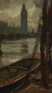 Westminster From The Thames