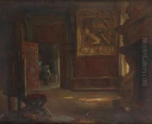 Studying Tintoretto In The Ducal Palace