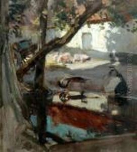 Farmyard Scene Farmyard Scene