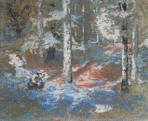 Picking Bluebells by Charles Hodge Mackie
