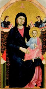 Madonna and Child 1295-1300 by Giotto Di Bondone