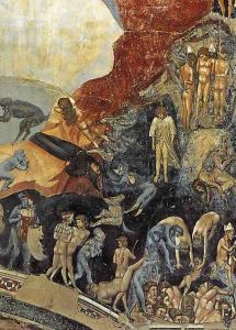 Last Judgment (detail 13) 1306 by Giotto Di Bondone