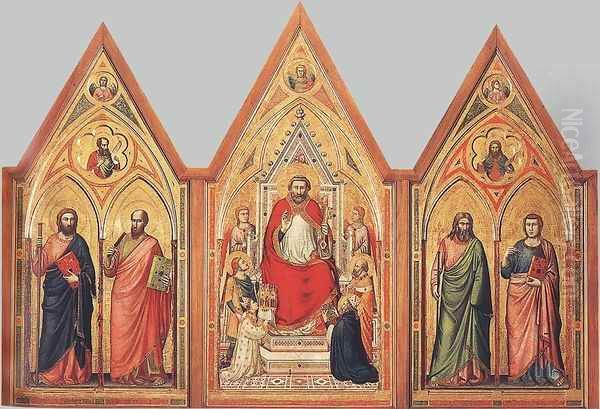 The Stefaneschi Triptych (verso) (2) c. 1330 - view 1
