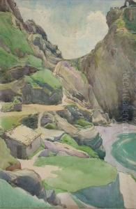 Cottage By The Loch by Charles Rennie Mackintosh
