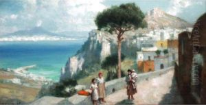 View Of Capri by Thomas Eyre Macklin