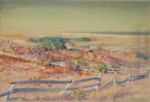 Landscape With A Fence by Dodge Macknight