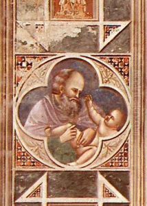 Circumcision (on the decorative band) 1304-06 by Giotto Di Bondone
