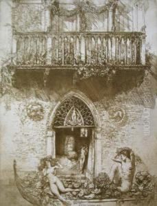 Venetian Portico by Donald Shaw Maclaughlan