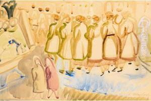 A Column Of Figures by Pegi Nicol Macleod