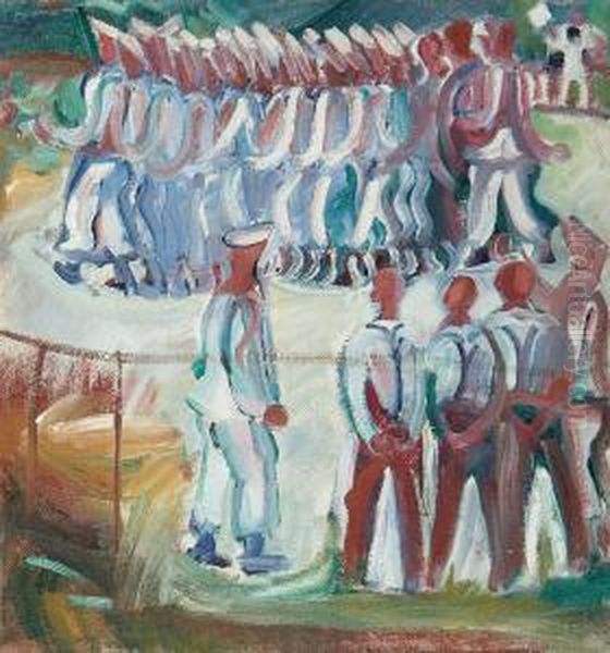 Sailors At Drill - view 1