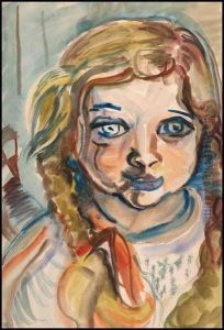Portrait Of The Artist's Daughter Portrait Of The Artist's Daughter