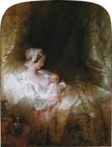 A Tender Moment by Daniel Maclise