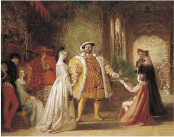 Henry Viii's First Interview With Anne Boleyn - view 1