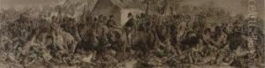 Wellington And Blucher by Daniel Maclise