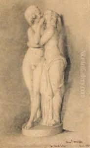 Cupid And Psyche by Daniel Maclise