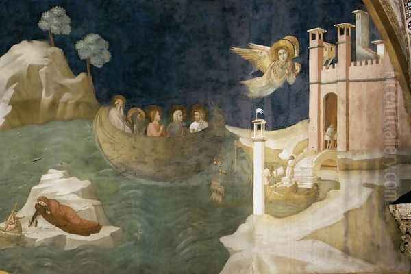 Scenes from the Life of Mary Magdalene- Mary Magdalene's Voyage to Marseilles 1320 - view 1