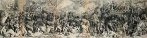The Death Of Nelson At The Battle Oftrafalgar by Daniel Maclise