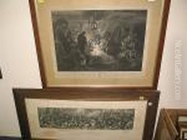 The Death Of Nelson, 
, Together With Another Engraving By Bromley After Devis, The Death Of Horation, Viscount And Baron Nelson Of The Nile - view 1