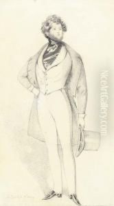 Portrait Of Count D'orsay, Full-length