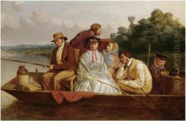 An Angling Party - view 1