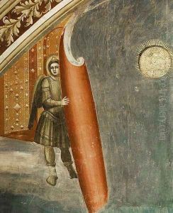 Last Judgment (detail 1) 1306 by Giotto Di Bondone