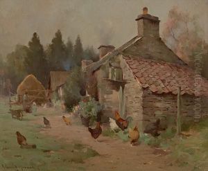 A Perthshire Farmstead by Robert Russell Macnee