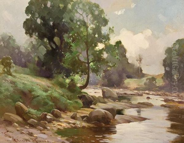Lowland River Landscape - view 1