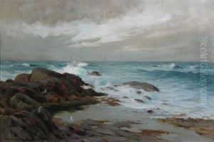 Waves Breaking On A Deserted Beach, Tiree