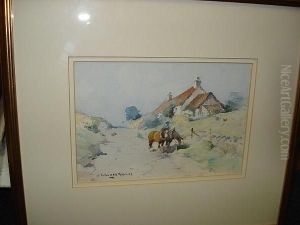 Watering The Horses by Robert Russell Macnee