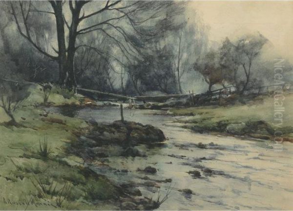 Evening Brook - view 1