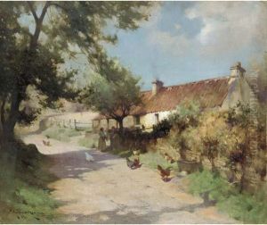 A Country Lane In Summer
