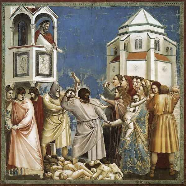 No. 21 Scenes from the Life of Christ- 5. Massacre of the Innocents 1304-06 - view 1