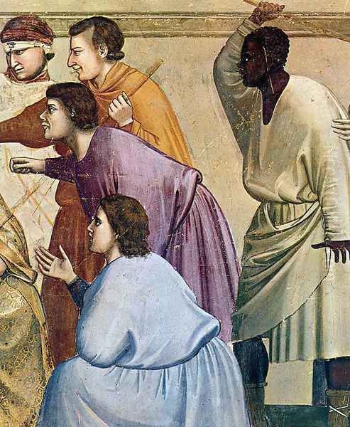 No. 33 Scenes from the Life of Christ- 17. The Flagellation (detail) 1304-06 - view 1