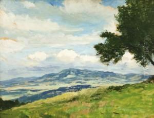 Panorama Z Ceskomoravske Vysociny by Gustav Macoun