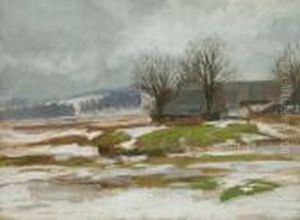 Early Spring In Kamenicky by Gustav Macoun
