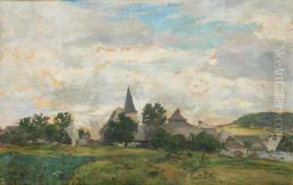 A Landscape With A Village - view 1