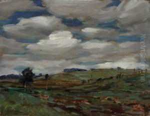 Autumn Landscape by Gustav Macoun