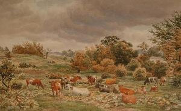 Cattle Grazing. - view 1