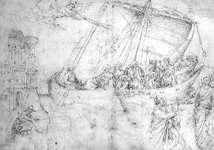 Navicella 1305-13 2 by Giotto Di Bondone