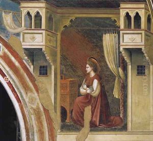 No. 15 Annunciation- The Virgin Receiving the Message 1306 by Giotto Di Bondone