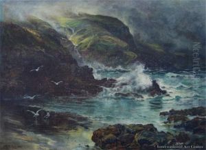 Rocky Coastline by John Mcintosh Madden
