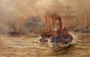 Shipping Scene by John Mcintosh Madden