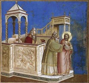 No. 1 Scenes from the Life of Joachim- 1. Rejection of Joachim's Sacrifice