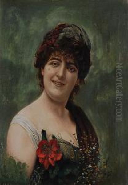 Gentildonna In Veste Di Flora - view 1